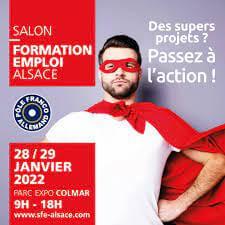 ACTOE présent au Salon Formation Emploi Alsace à Colmar les 28 et 29 janvier 2022